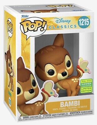 #1215 Bambi 2022 SUMMER CONVENTION Disney Classics Funko Pop