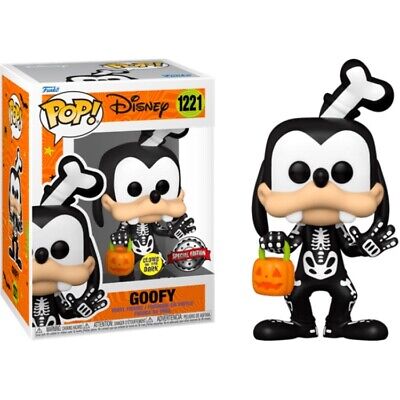 #1221 Goofy Trick or Treat GLOW Disney Funko Pop