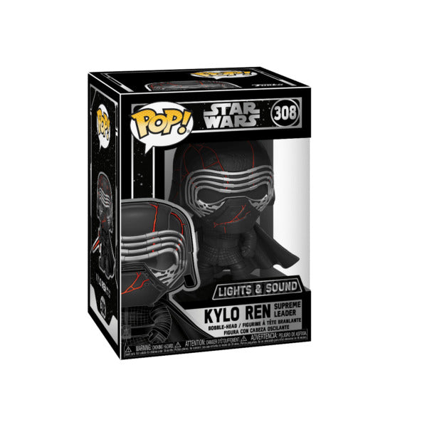 #308 Kylo Ren Supreme Leader Lights & Sound Star Wars Funko Pop