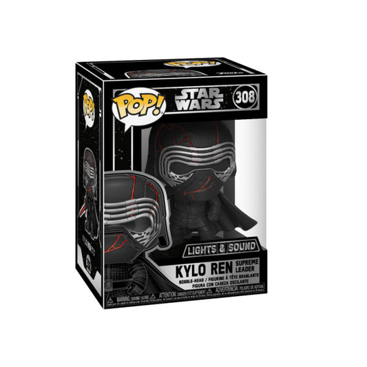 #308 Kylo Ren Supreme Leader Lights & Sound Star Wars Funko Pop