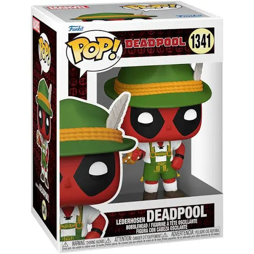 #1341 Lederhosen Deadpool Marvel Funko Pop