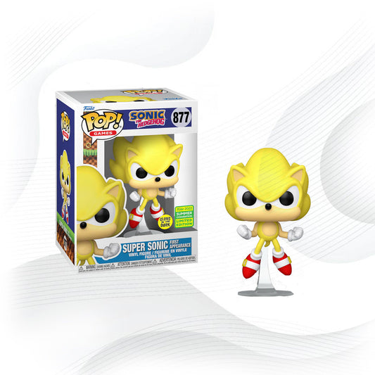 #877 Super Sonic First Appearance 2022 SUMMER CONVENTION Games Funko Pop