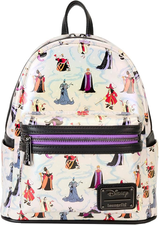 Disney Villains Iridescent Loungefly Mini Backpack